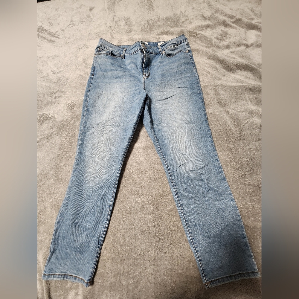 Nine West Light Blue Skinny Jeans